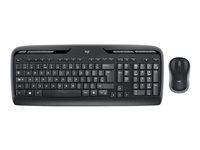 Trådløst tastatur og mus Logitech MK330 – nordisk layout