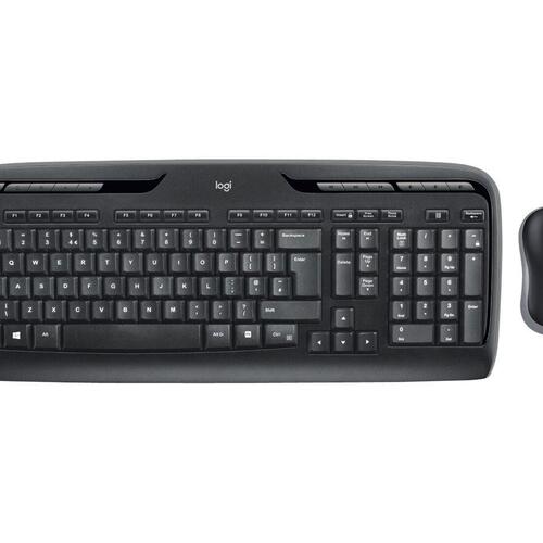 Trådløst tastatur og mus Logitech MK330 – nordisk layout