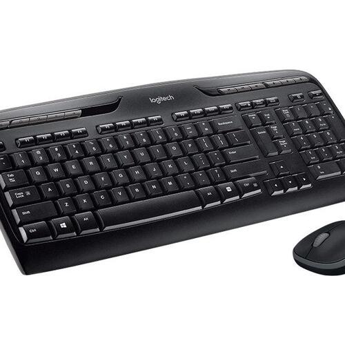 Trådløst tastatur og mus Logitech MK330 – nordisk layout