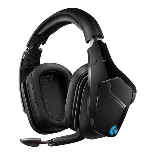 Gaming headset Logitech G935 trådløst – sort/blå