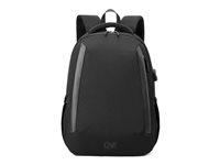 Rygsæk til laptop 15,6" - Chill Innovation Drop, ultralet og regntæt, USB, sort billede