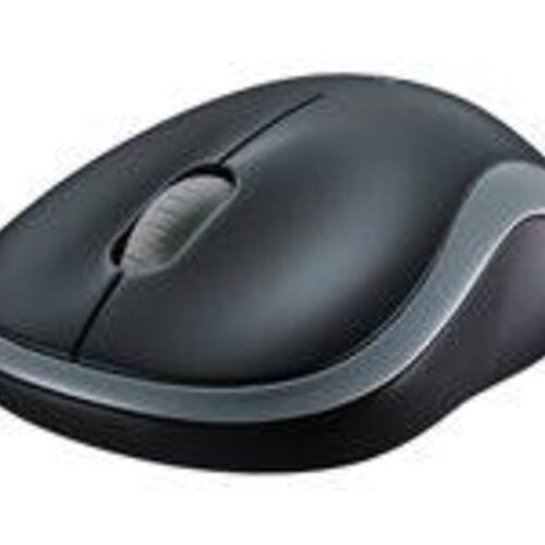 Trådløs mus Logitech M185 – optisk 2,4 GHz (grå)