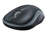 Trådløs mus Logitech M185 – optisk 2,4 GHz (grå)
