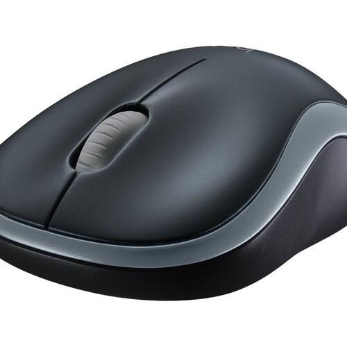 Trådløs mus Logitech M185 – optisk 2,4 GHz (grå)