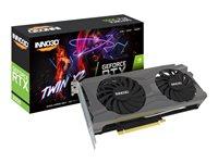 Grafikkort Inno3D GeForce RTX 3050 Twin X2 8 GB billede