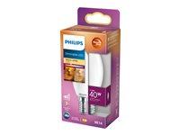 LED pære Philips E14 3,4 W dæmpbar 470 lm 2200–2700 K varm hvid