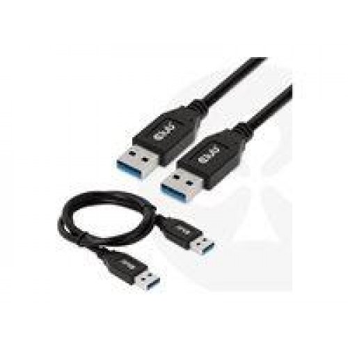 USB kabel - Club 3D USB 3.1 Gen 2, Type A til Type A, 0,5 m, sort