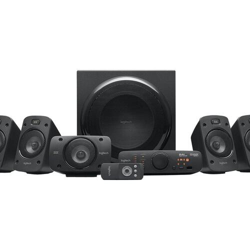 Højttalersystem 5.1 til hjemmebiograf – Logitech Z-906, 500 W RMS