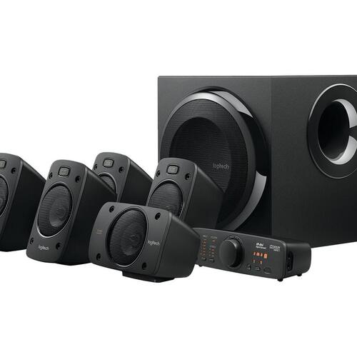 Højttalersystem 5.1 til hjemmebiograf – Logitech Z-906, 500 W RMS