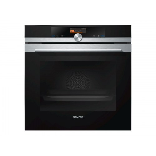 Indbygningsovn Siemens iQ700 HB676GBS1, rustfrit stål, 71 l, A+