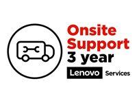 Serviceaftale on-site 3 år - Lenovo Onsite Upgrade Support