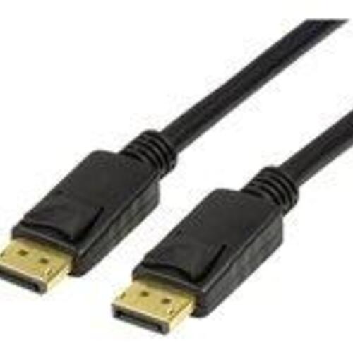 DisplayPort kabel 1.4 – LogiLink – han til han, 2 m, sort