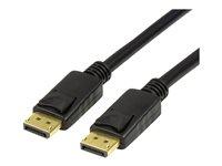 DisplayPort kabel 1.4 – LogiLink – han til han, 2 m, sort