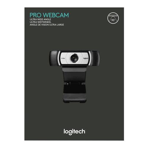 Webkamera 1080p – Logitech C930e med mikrofon og USB