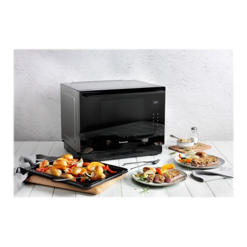 Mikrobølgeovn med varmluft og grill – Panasonic NN-CS88L, 31 l