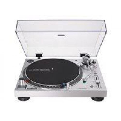 Pladespiller Audio?Technica AT?LP120XUSB stereo - sølv