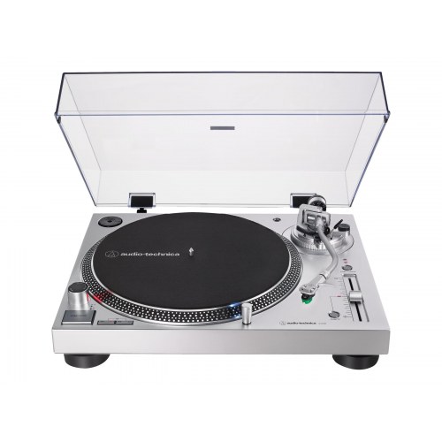 Pladespiller Audio?Technica AT?LP120XUSB stereo - sølv