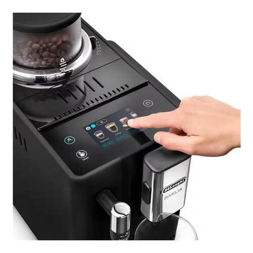 Kaffemaskine fuldautomatisk De'Longhi Rivelia EXAM440.35.B – sort onyx
