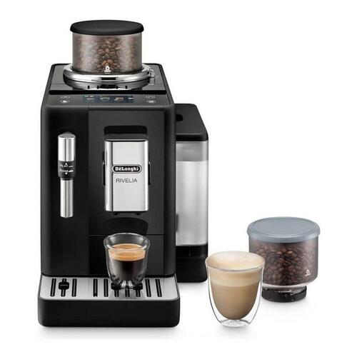 Kaffemaskine fuldautomatisk De'Longhi Rivelia EXAM440.35.B – sort onyx