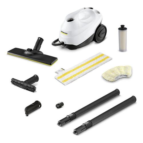 Damprenser Kärcher SC 3 EasyFix – hvid, beholder