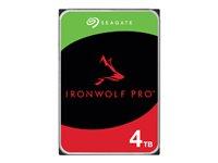 Harddisk Seagate IronWolf Pro 4 TB 3,5" SATA 6 Gb/s 7200 rpm billede