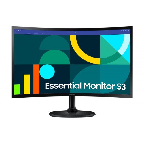 Skærm Samsung S24D360GAU 24" Full HD kurvet 100 Hz