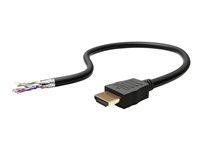 HDMI kabel Goobay - HDMI han til han, 3 m, sort billede