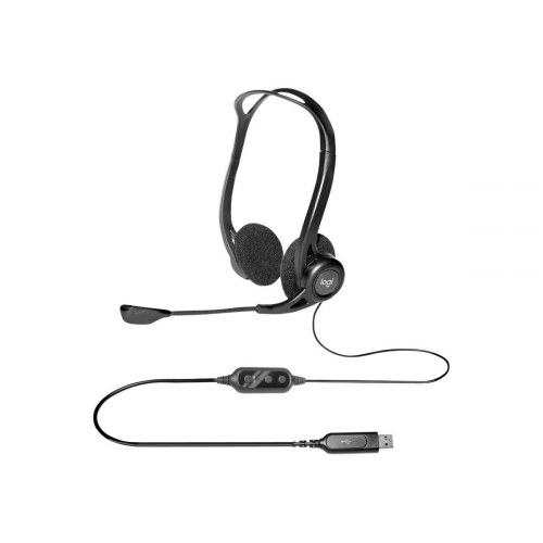USB headset med mikrofon – Logitech PC Headset 960