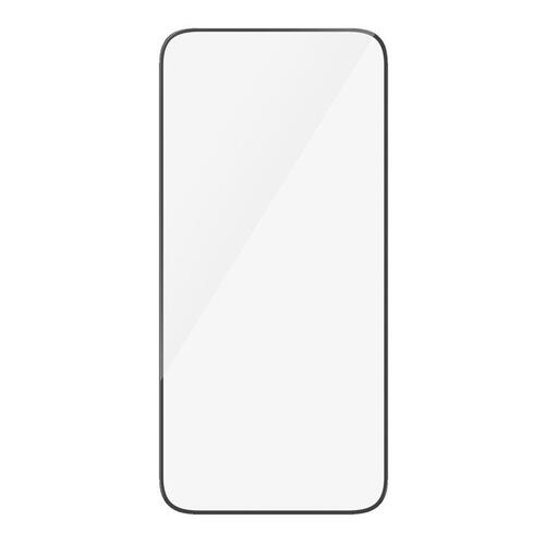 Skærmbeskyttelse PanzerGlass til iPhone 15 Plus – Ultra-Wide Fit, sort ramme