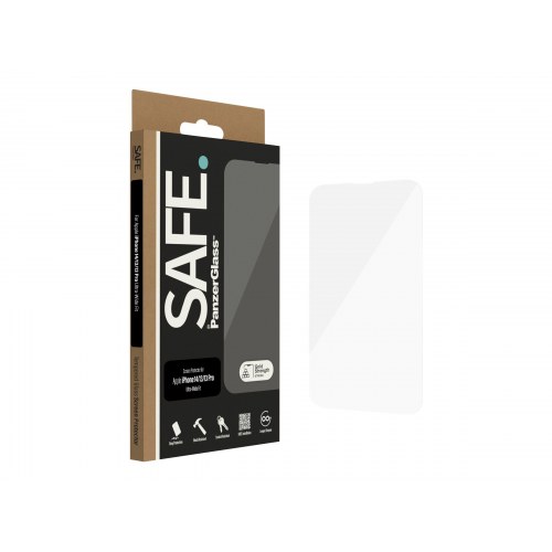 Skærmbeskyttelse glas PanzerGlass SAFE til iPhone 13/13 Pro/14 (Ultra-Wide Fit)
