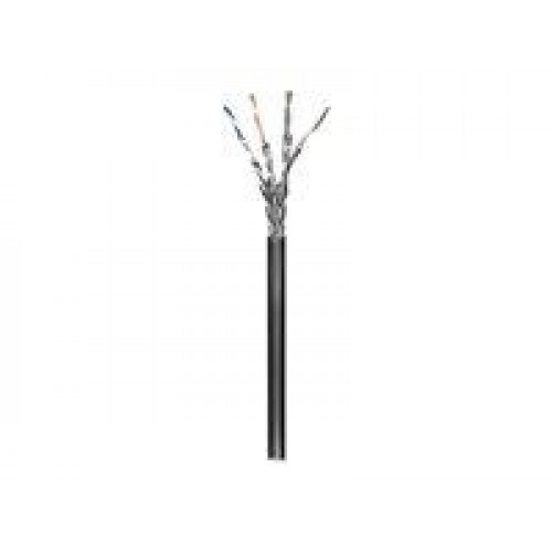 Netværkskabel CAT6 udendørs - Goobay RJ45 S/FTP, solid, 100 m