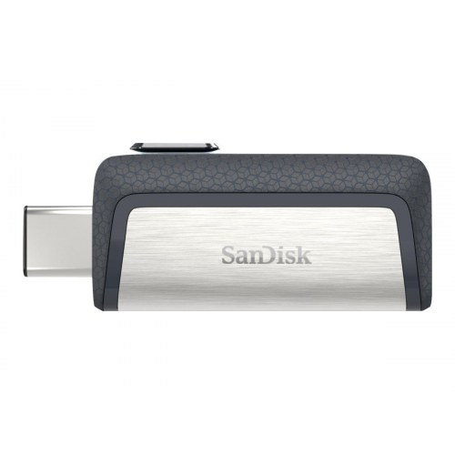 USB stick 64 GB – SanDisk Ultra Dual USB 3.1/USB-C, grå