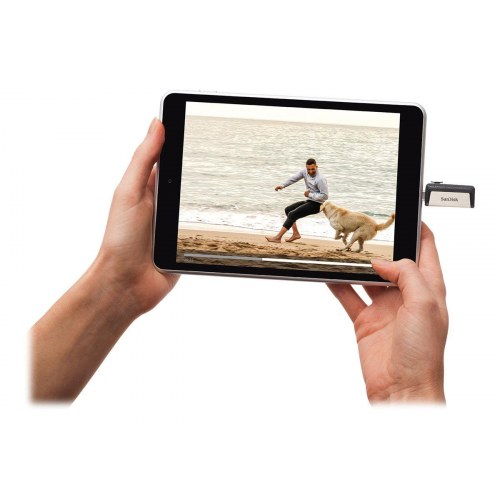 USB stick 64 GB – SanDisk Ultra Dual USB 3.1/USB-C, grå