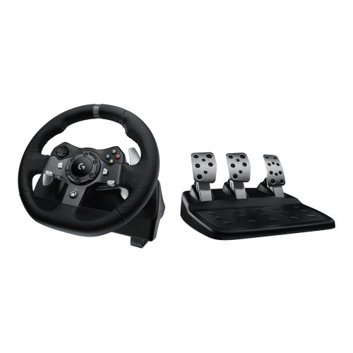 Rat og pedalsæt Logitech G920 Driving Force til Xbox One og pc