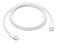 USB-C kabel Apple 1 m - USB 2.0, 60 W, hvid billede