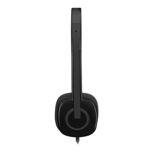 Kablet headset Logitech H151 Stereo – sort