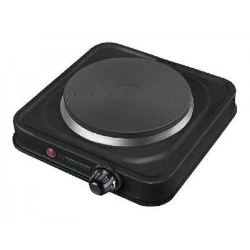 Kogeplade elektrisk – Esperanza ST. Helens, 1000 W, sort