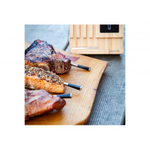 Trådløst stegetermometer til grill og ovn – MEATER, 4 prober