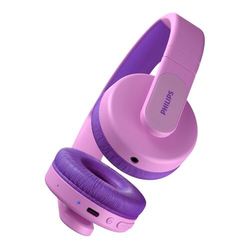 Hovedtelefoner til børn Philips Kids TAK4206PK – trådløse og kablede – pink