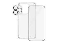 Panzerglass - Apple Iphone 15 Pro - Skærmbeskyttelse + Picture Perfect + D30 Hardcase