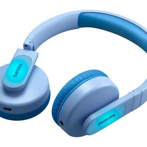 Trådløse hovedtelefoner til børn – Philips Kids TAK4206BL, blå
