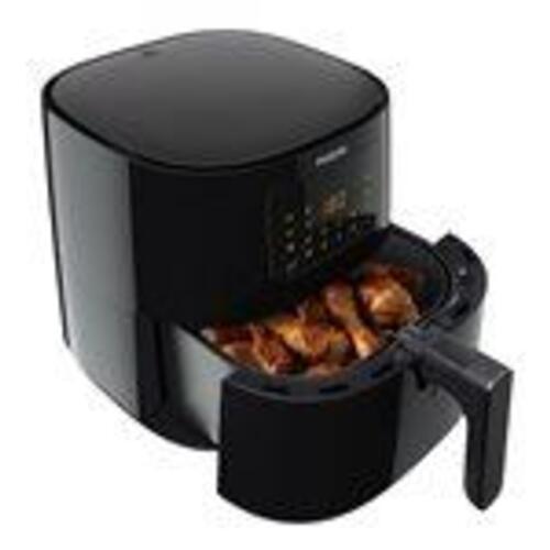Airfryer XL – Philips Essential HD9280, 6,2 l, mørk sølv/sort