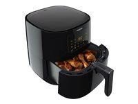 Airfryer XL – Philips Essential HD9280, 6,2 l, mørk sølv/sort