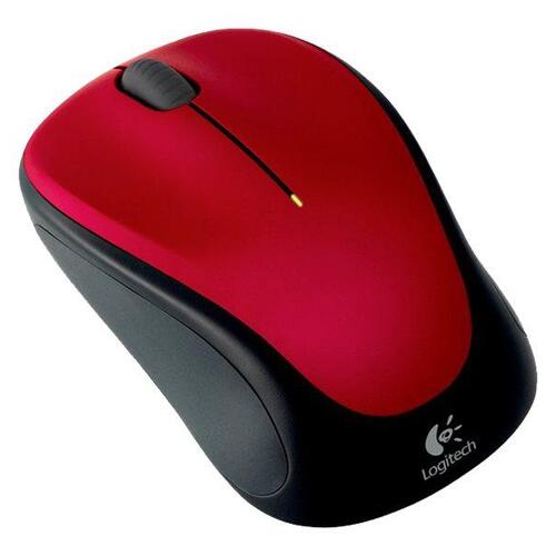 Trådløs mus Logitech M235 – optisk – rød