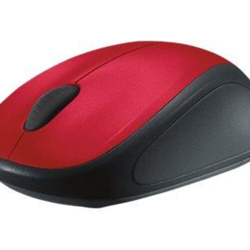 Trådløs mus Logitech M235 – optisk – rød