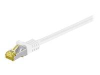 Netværkskabel CAT 7 S/FTP 25 m - Goobay (hvid) billede