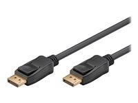 DisplayPort kabel 2,0 – Goobay 2 m (DP han til han) – Sort