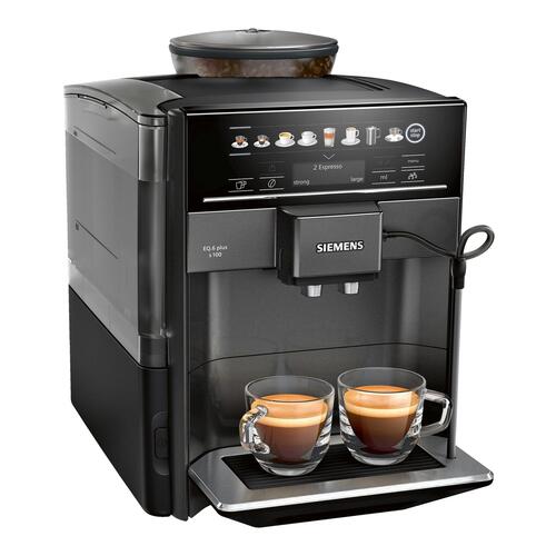 Espressomaskine Siemens EQ.6 plus s100 TE651319RW – automatisk, sort