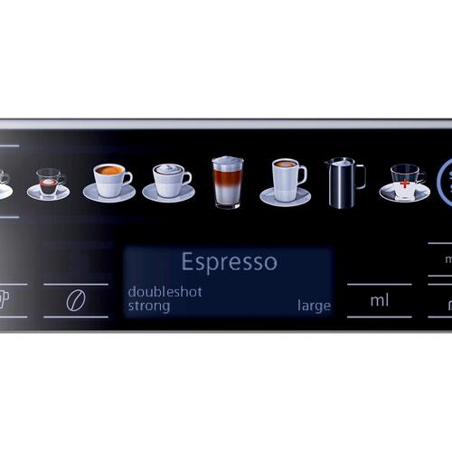 Espressomaskine Siemens EQ.6 plus s100 TE651319RW – automatisk, sort