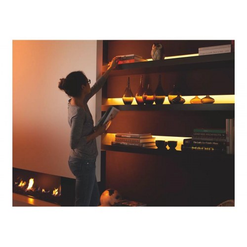 LED lysstrip Philips Hue Lightstrip Plus forlængelse 1 m – 16 mio. farver, 2.000–6.500 K, 11,5 W